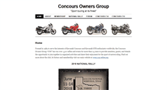 Desktop Screenshot of concours.org