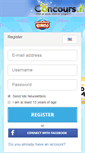 Mobile Screenshot of concours.fr