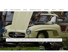 Tablet Screenshot of concours.org.nz